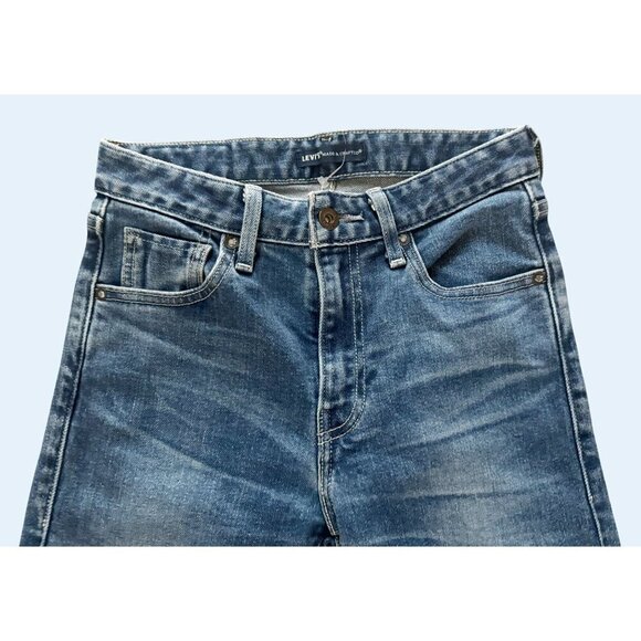 LEVI'S Made & Crafted 721 High Rise Skinny Premium Denim Jeans Sz 25 - Picture 3 of 8